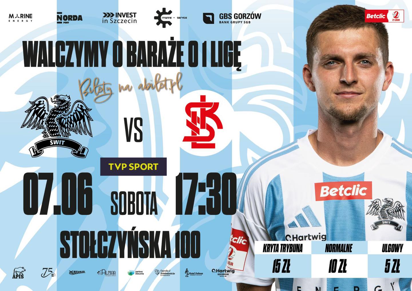 Zapowiedź meczu 07.06.2025 o godz. 17:30 Świt zagra z ŁKS.