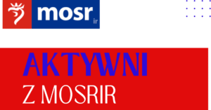 Na zdjęciu informacja o zajęciach Aktywni z MOSRIR, które odbywają się we wtorki i środy o godz. 20.00 do 21.30